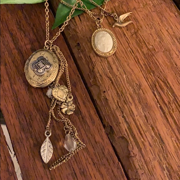 Layered Charm Necklace - Picture 5 of 5